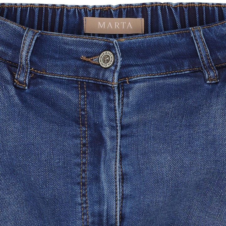 Marta Du Chateau - Mdcottavia Jeans MDC223-1784 - Blue Denim Jeans 