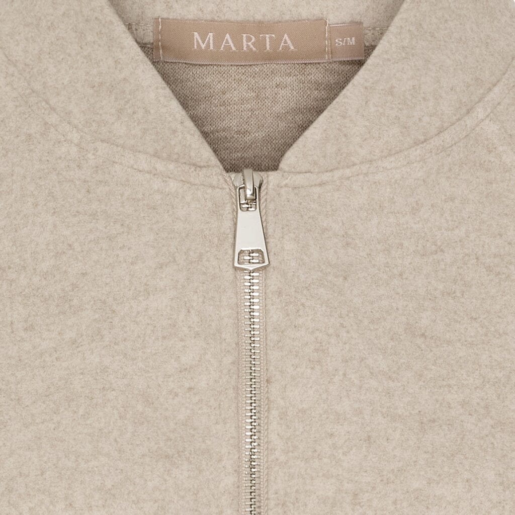 Marta Du Chateau - Mdcpia Jacket 55136M - Beige571 Jakker 