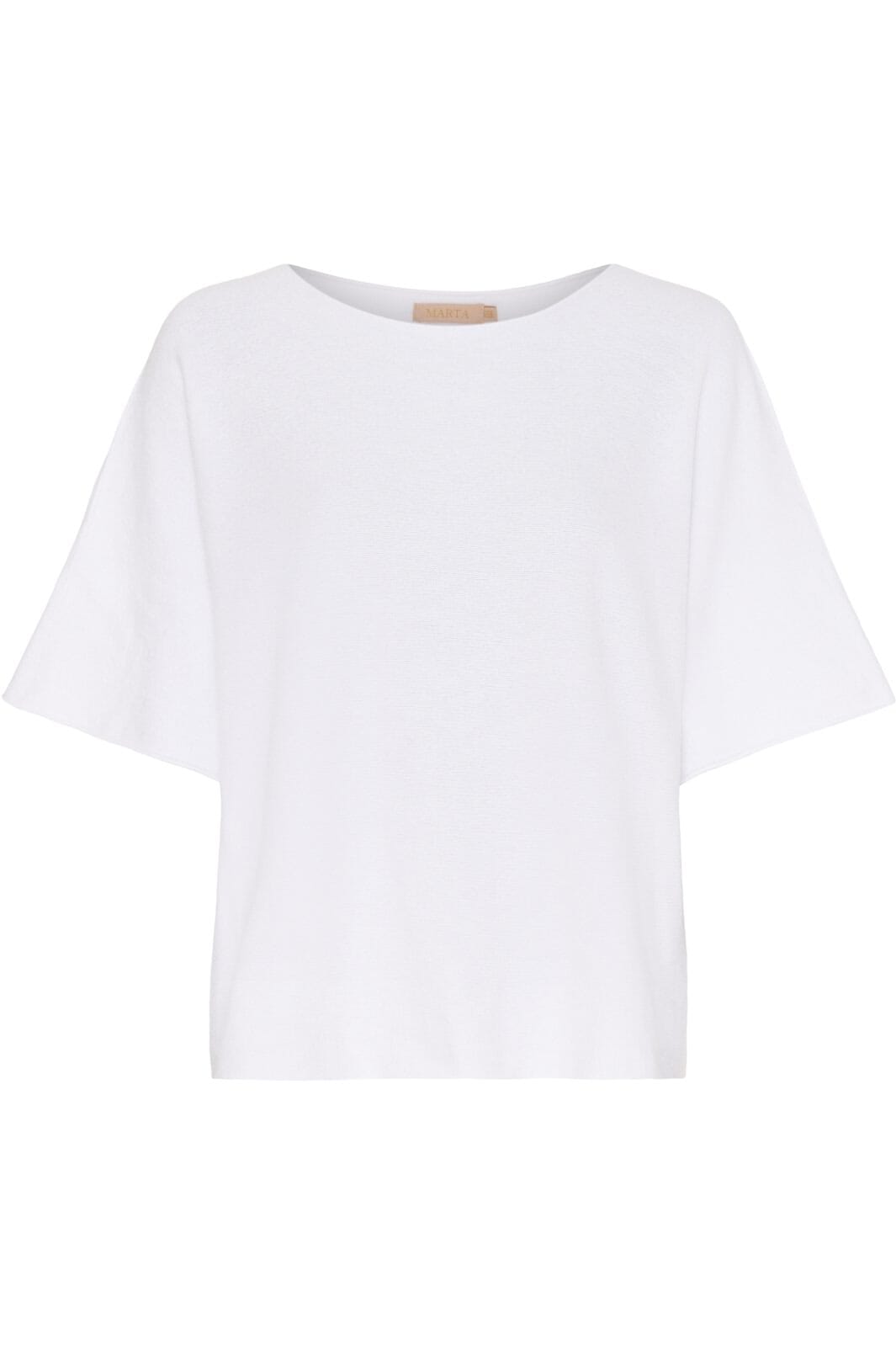 Marta Du Chateau - Mdcsia Knit 5003- - White