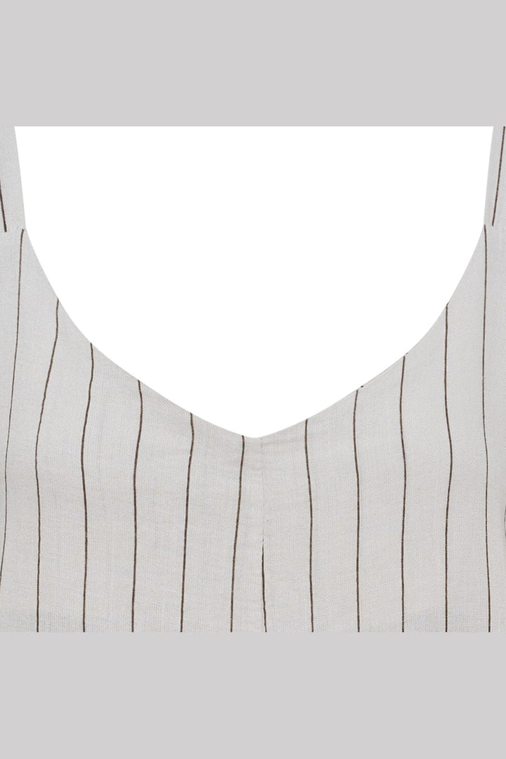 Marta Du Chateau - Mdctarelle Jumpsuit 259190 - Sabbia Stripe
