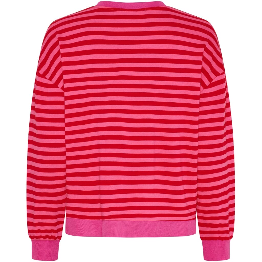 Marta Du Chateau - Mdcvilda Ls Tee 58903 - Fuxia/Pink Sweatshirts 