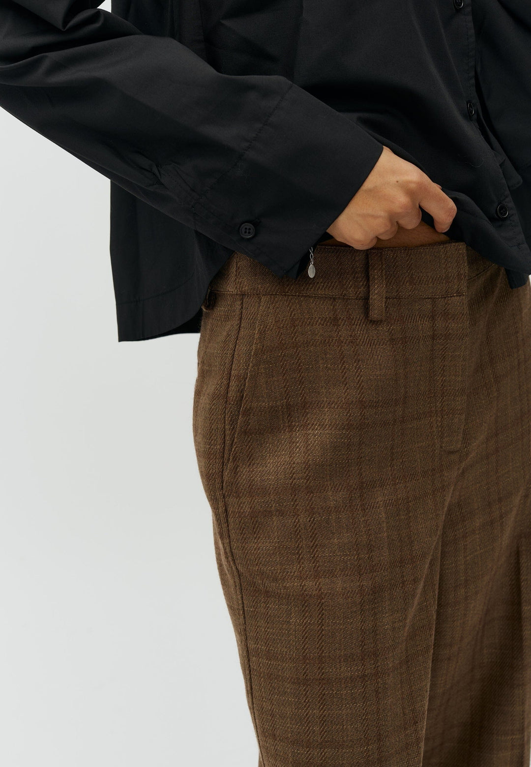 MbyM - Cassatt-M 63351241 - Y68 - Brown Falcon Check Bukser 