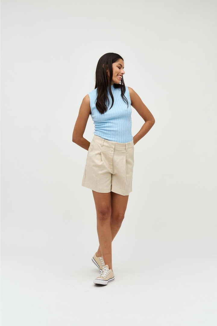 MbyM - Cristiana-M - H47 Natural Linen Shorts 