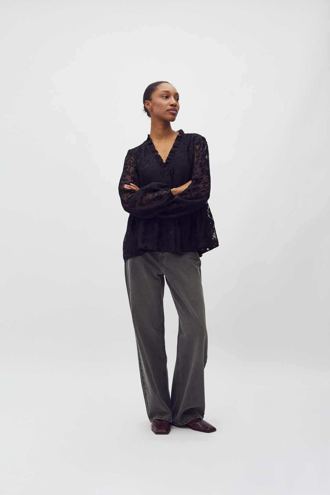 MbyM - Gorgia-M 63040692 - 880 - Black Skjorter 