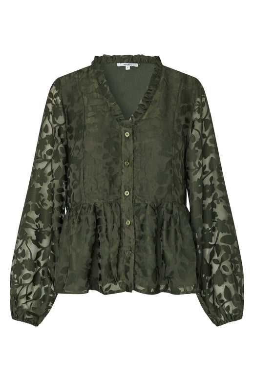 MbyM - Gorgia-M 63040692 - T68 - Beetle Green Skjorter 