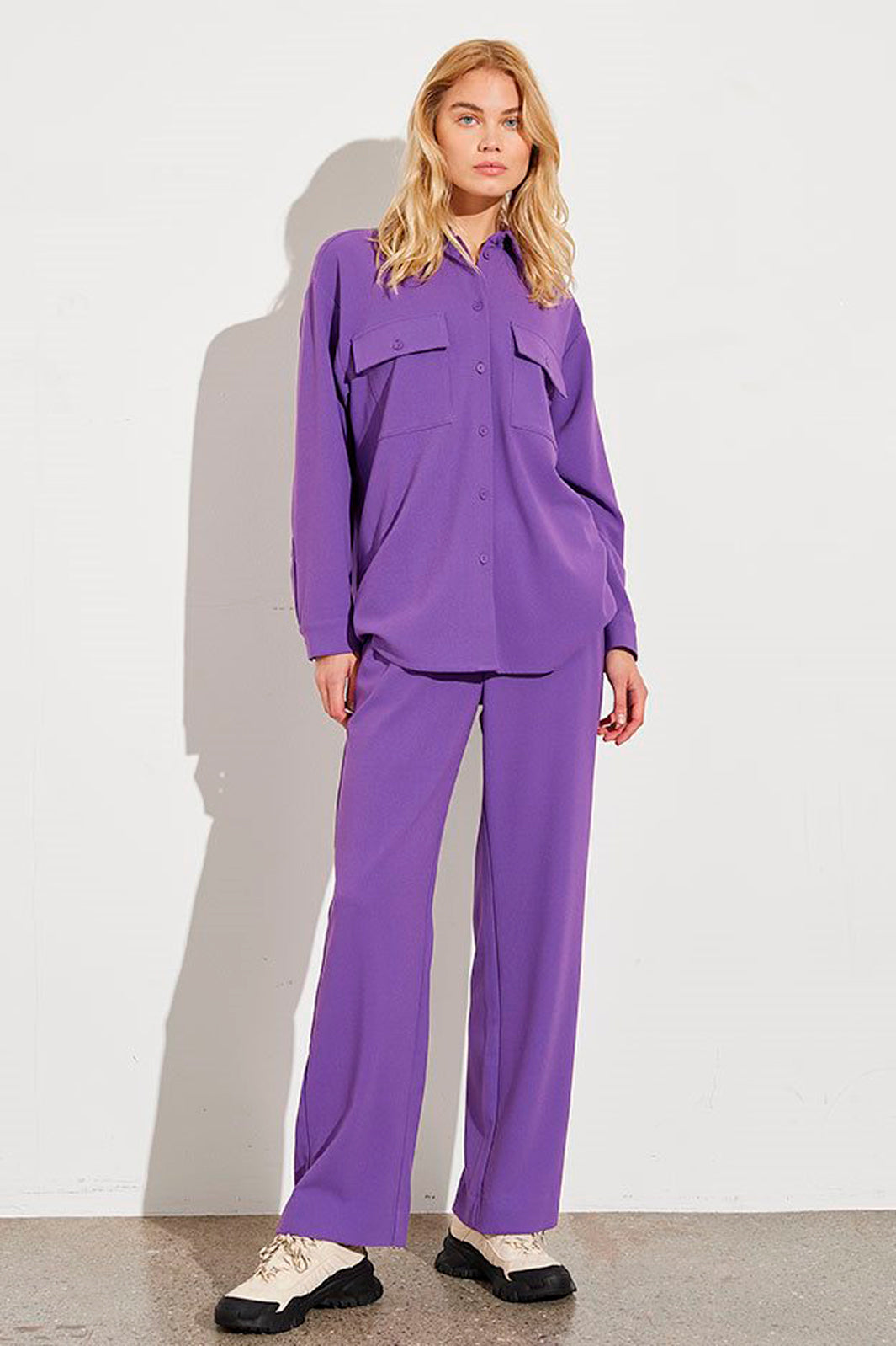 MbyM - Gwenda-M - Pansy Lilac Skjorter 
