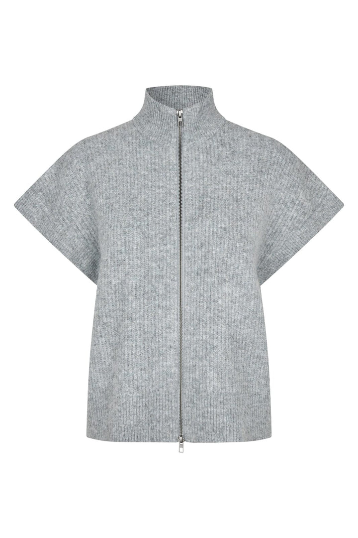 MbyM - Roselina Short-M 50529858 - T63 - Tradewinds Grey Strikbluser 