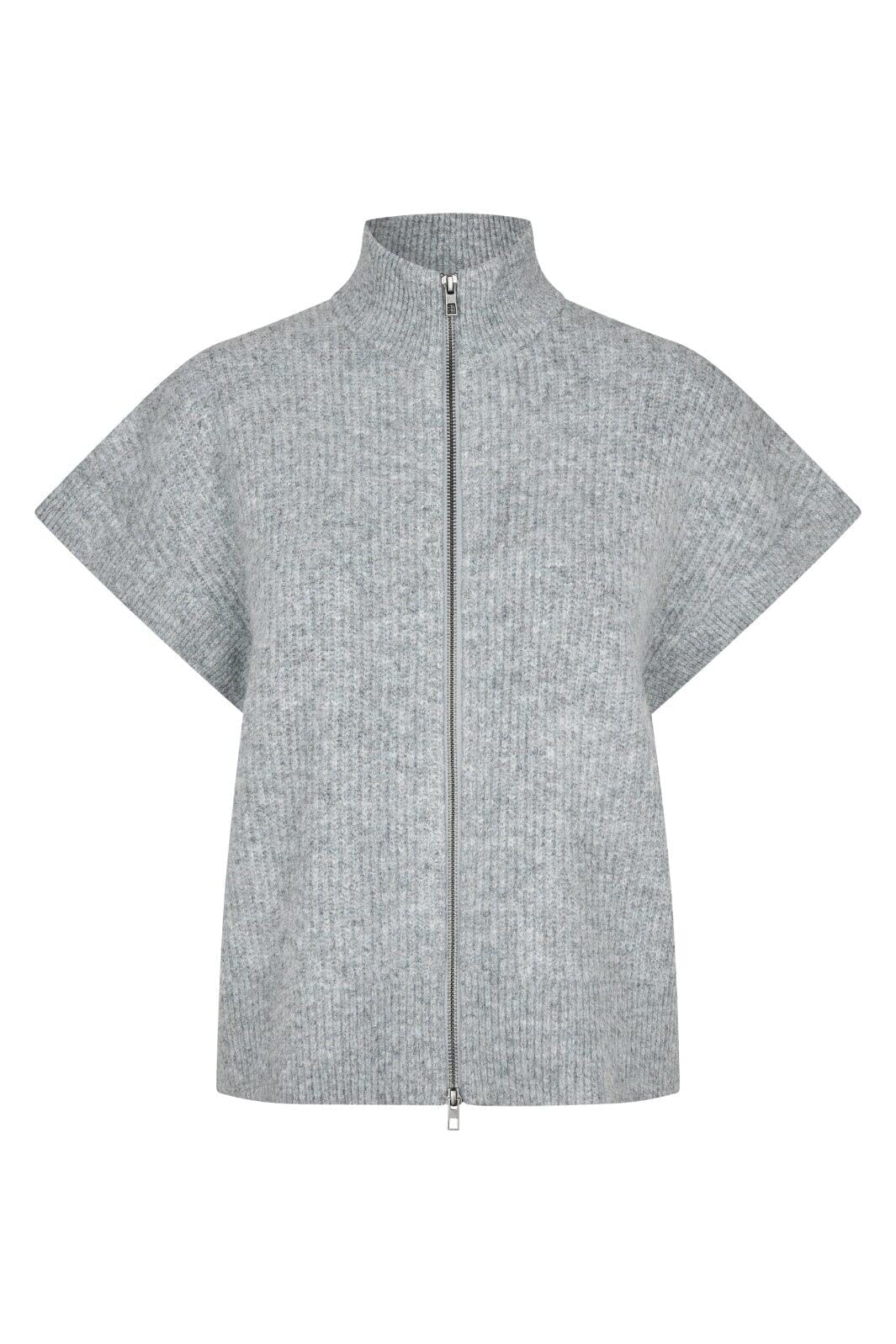 MbyM - Roselina Short-M 50529858 - T63 - Tradewinds Grey Strikbluser 