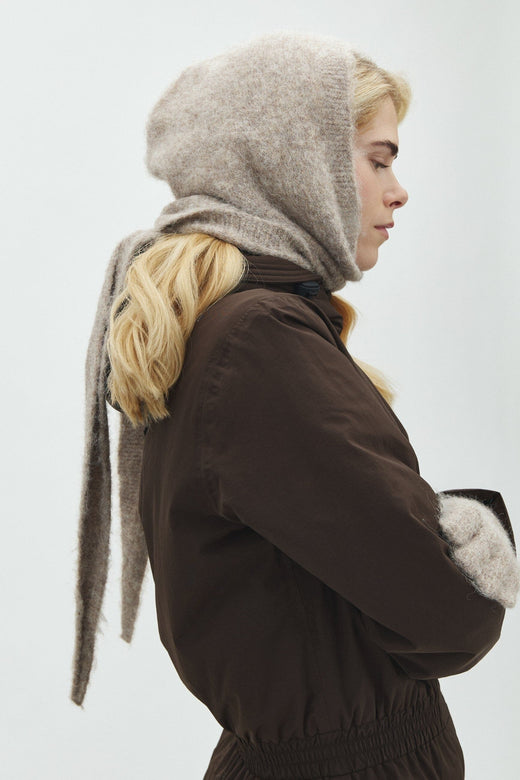 MbyM - Wrappi-M 62780588 - Q48 - Oat Melange Tørklæder 