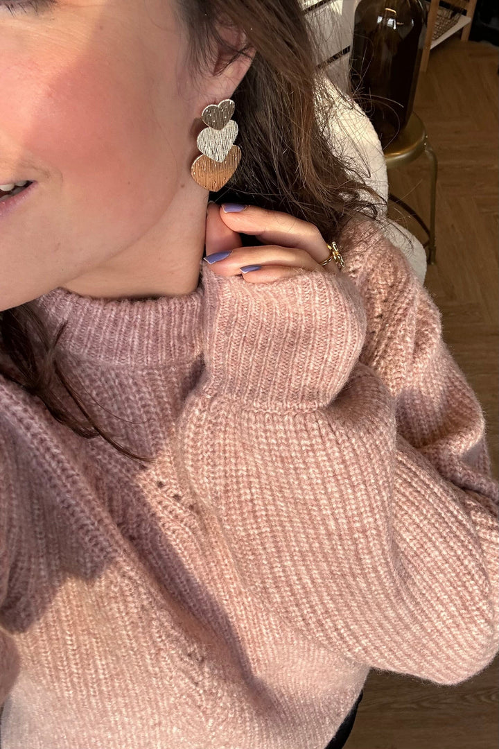 Mellow Moon - Earrings 2150383 - Forgyldt Øreringe 