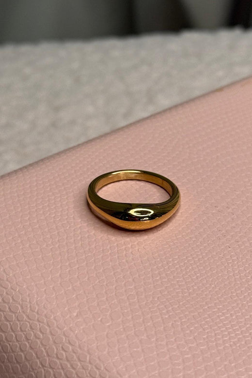 Mellow Moon - Lily Ring - Forgyldt Ringe 