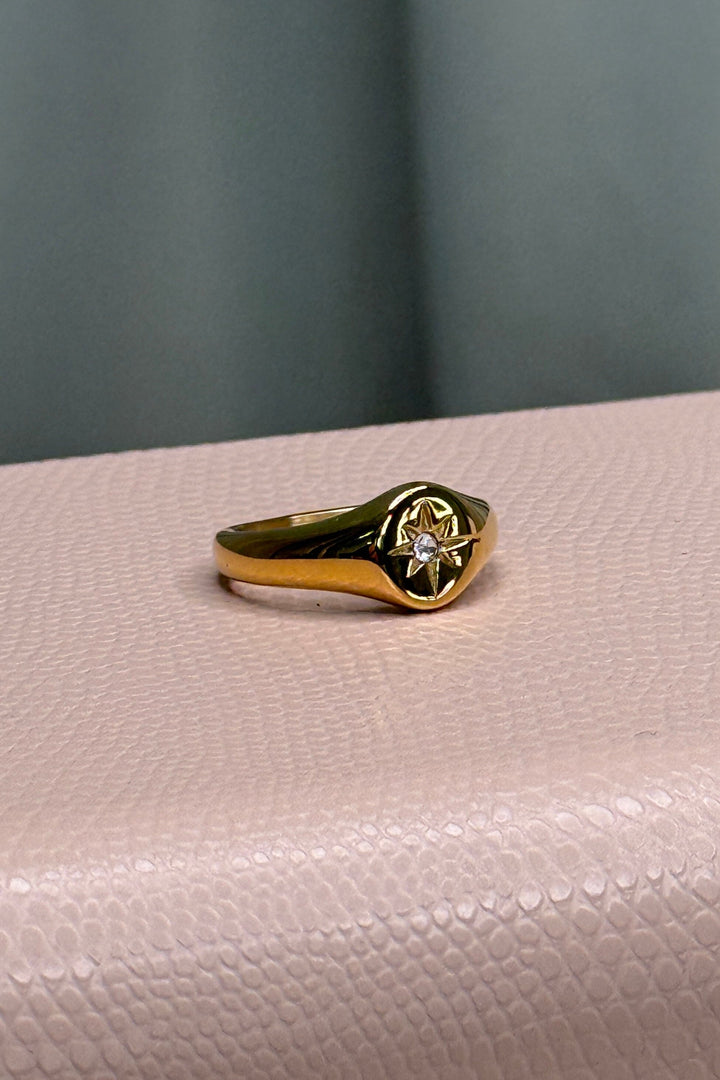 Mellow Moon - Linnea Ring - Forgyldt Ringe 