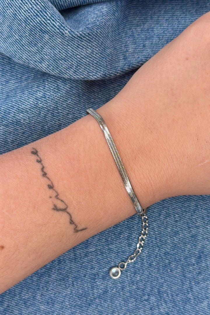 Mellow Moon - Luna Armbånd - Forsølvet Armbånd 