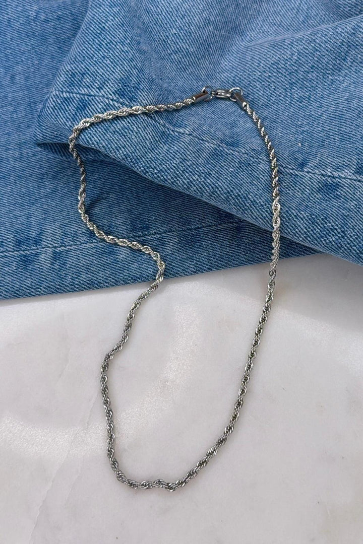 Mellow Moon - Maja Halskæde - Forsølvet Halskæder 