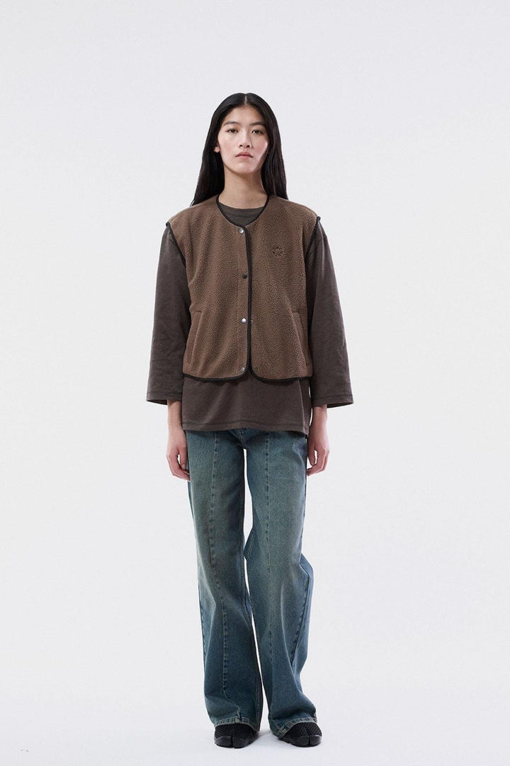 ModströM - Badramd Vest 59239 - 5584 - Chocolate Chip Blazere 