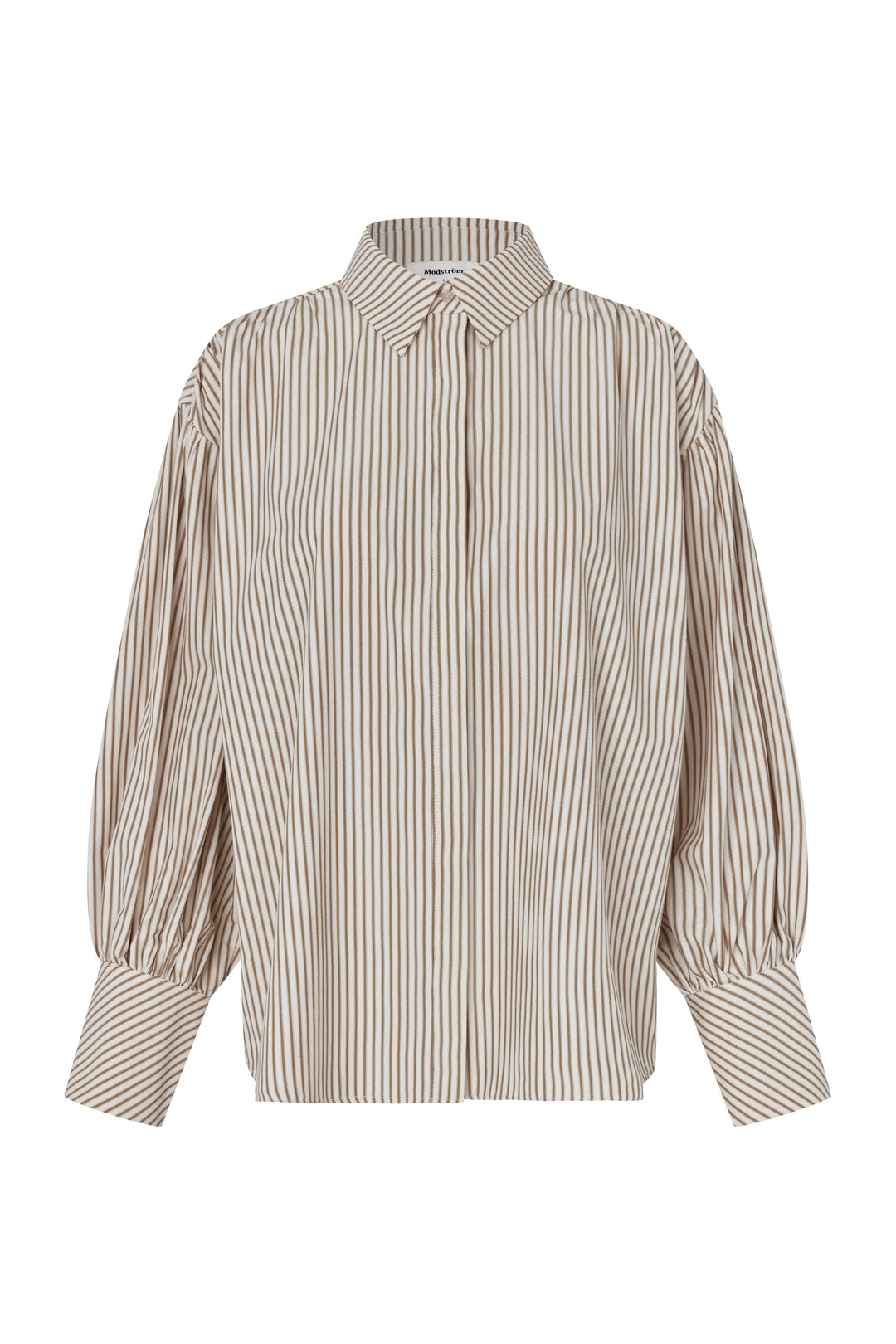 ModströM - Baldvinmd Shirt 59222 - 12059 - Peony Stripe Skjorter 