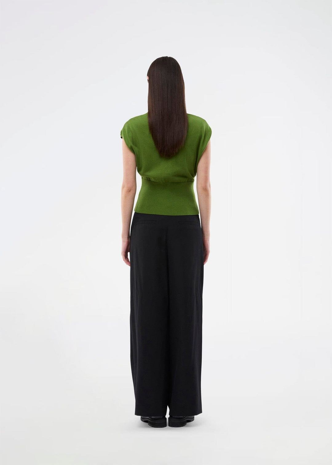 ModströM - Bernadettemd Vest 59204 - 2289 - Twist Of Lime Strikbluser 
