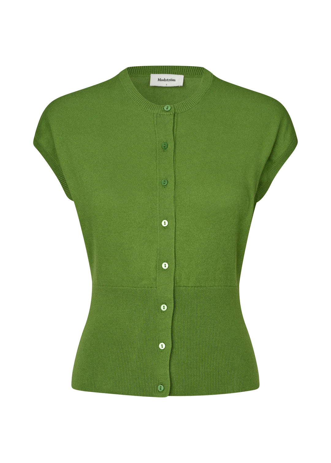 ModströM - Bernadettemd Vest 59204 - 2289 - Twist Of Lime Strikbluser 