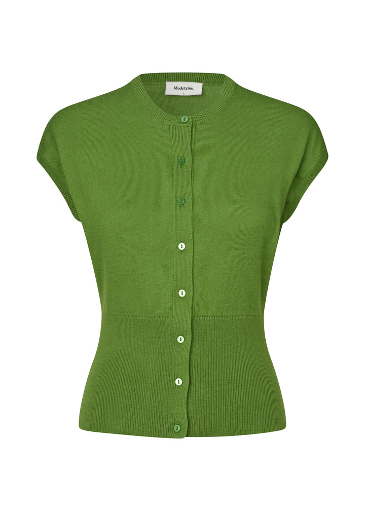 ModströM - Bernadettemd Vest 59204 - 2289 - Twist Of Lime Strikbluser 