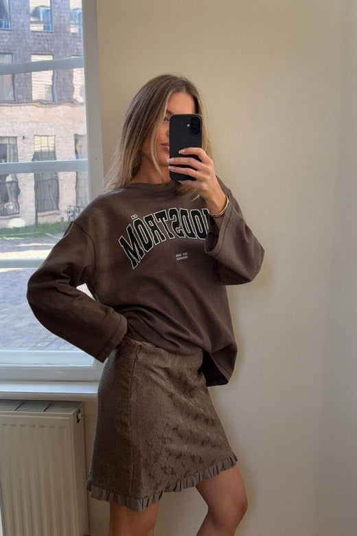 Modström - Briannamd Skirt 59180 - 5584 - Chocolate Chip Nederdele 