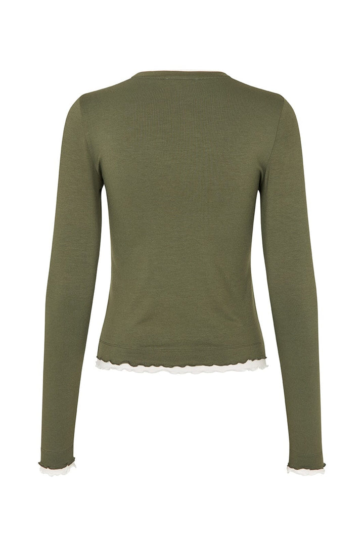 Modström - Ciljamd Ls T-Shirt 59448 - 2201 - Army Dust