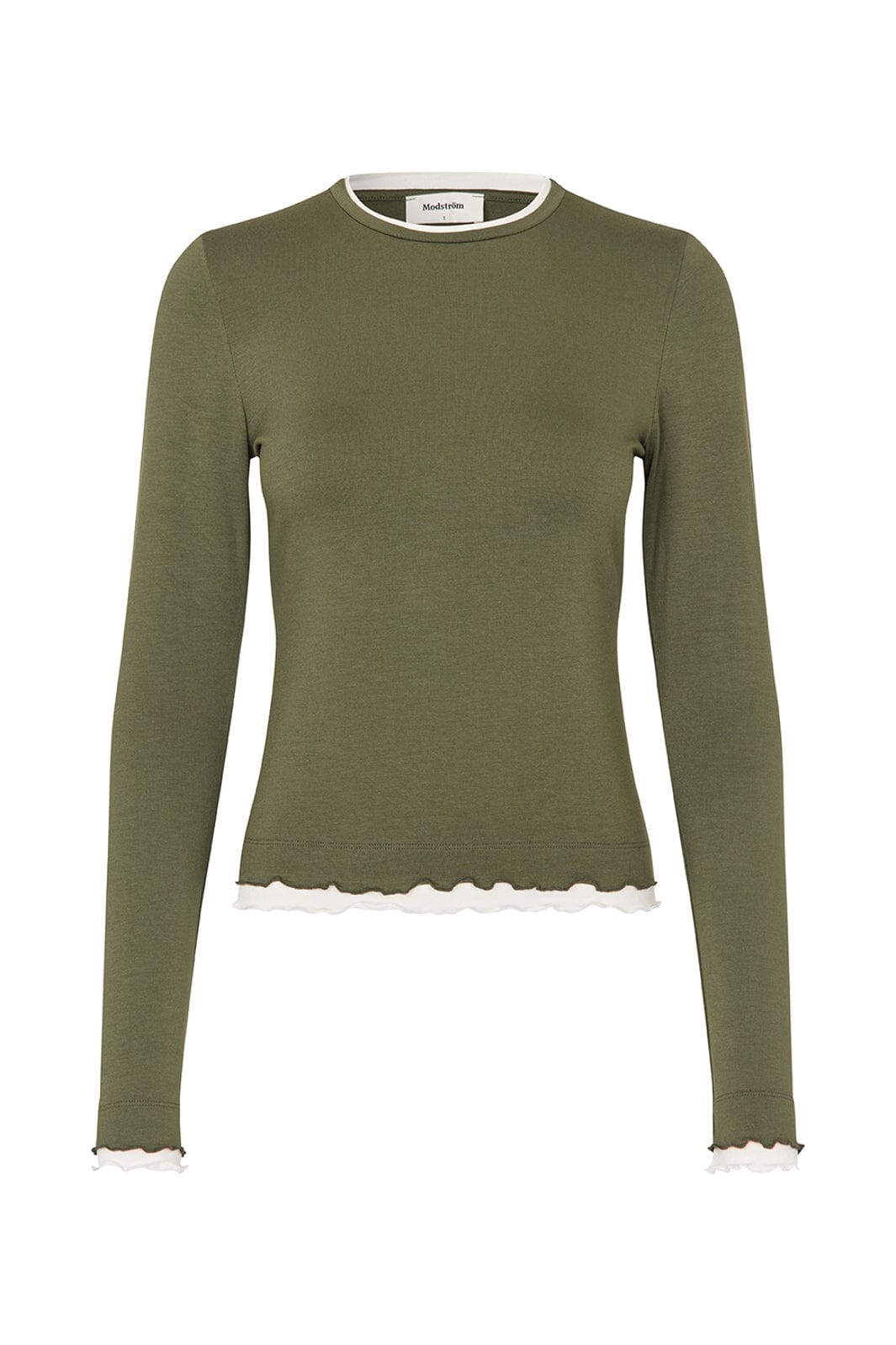 Modström - Ciljamd Ls T-Shirt 59448 - 2201 - Army Dust