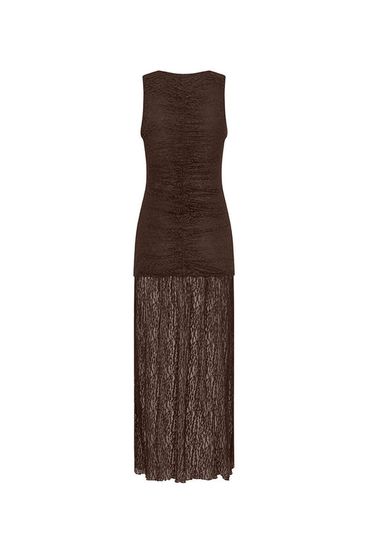 Modström - Dianamd Dress 59413 - 5508 - Seal Brown