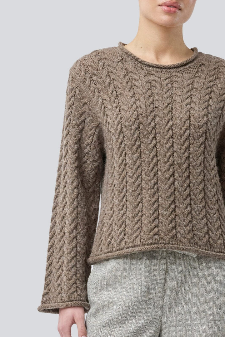 Modström - Kurtismd O-Neck 58122 - 5584 - Chocolate Chip