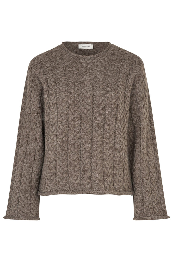 Modström - Kurtismd O-Neck 58122 - 5584 - Chocolate Chip