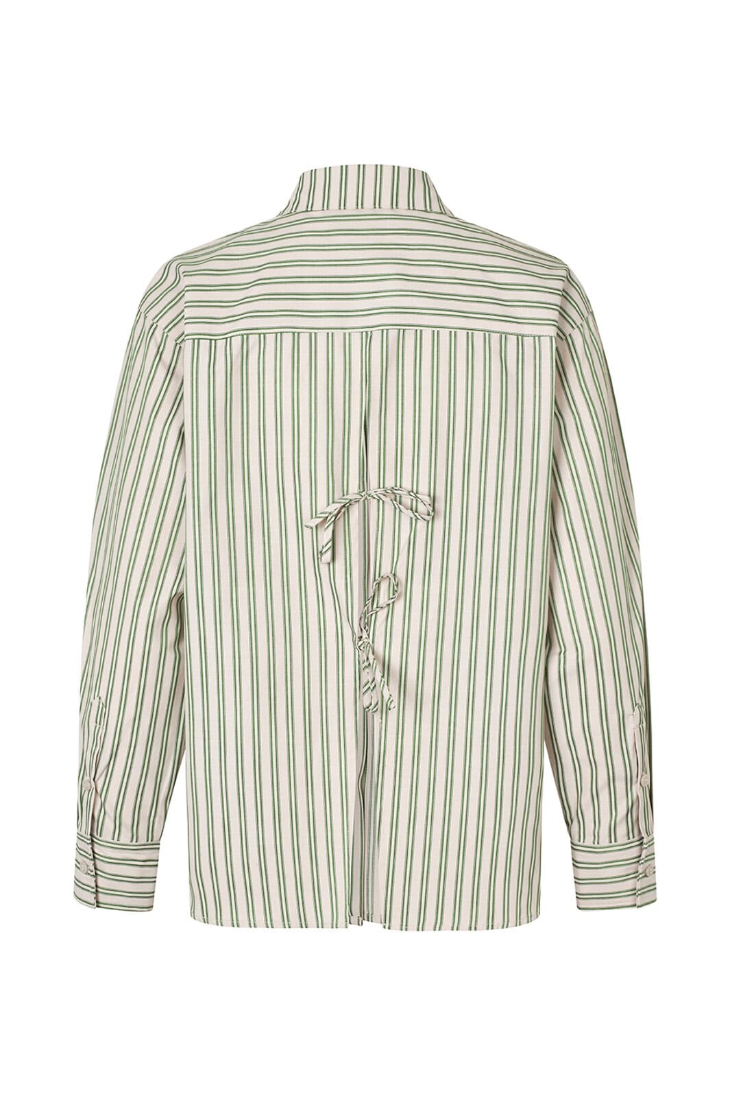 Modström - Millemd Shirt 58598 - 11517 - Medium Green Stripe