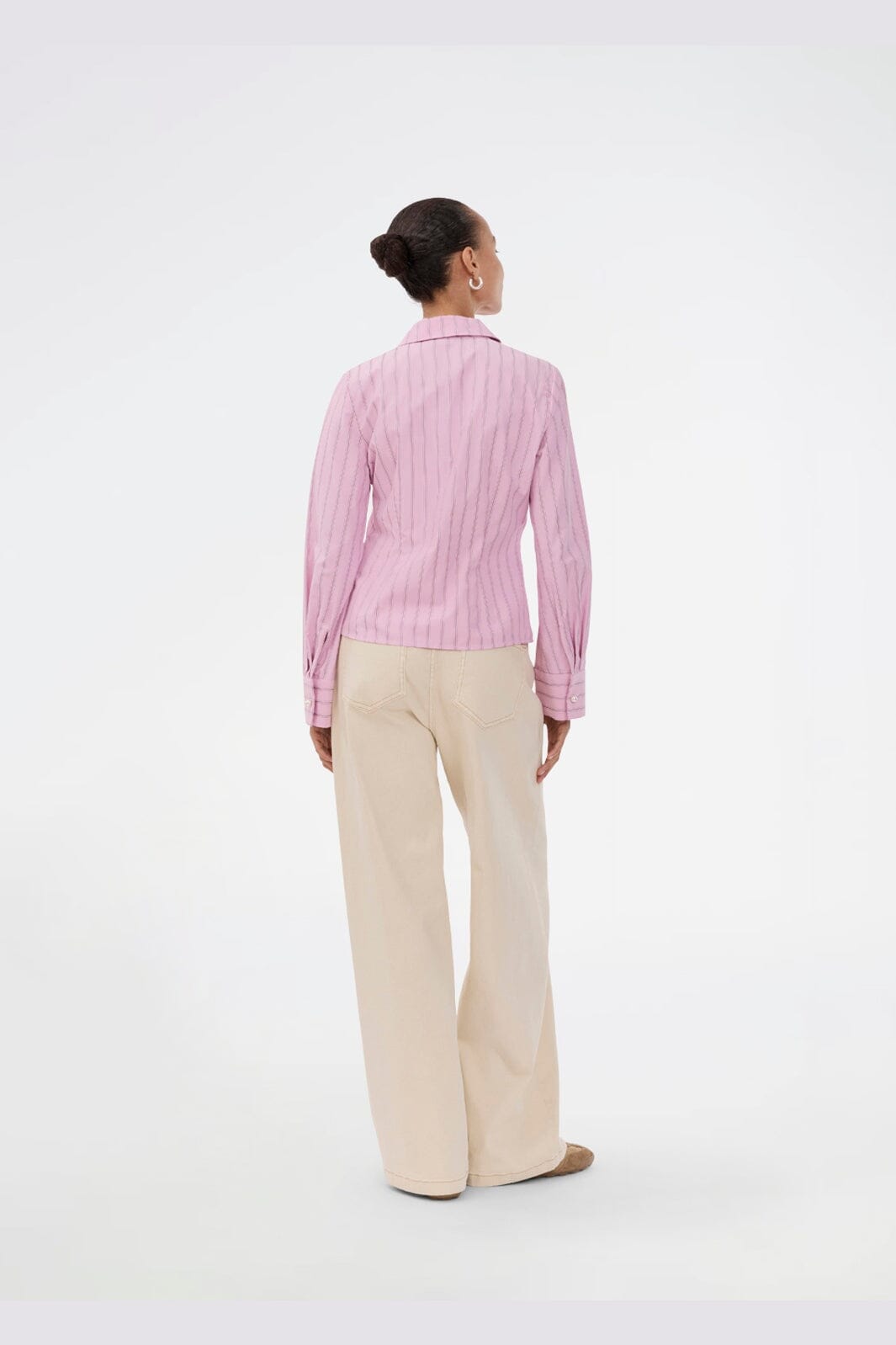 Modström - Starleemd Shirt 58834 - 11522 - Pink Stripe