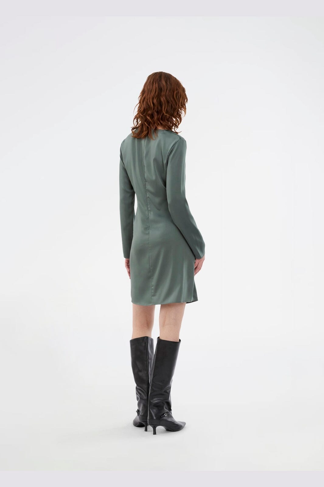 Modström - Tailormd Ls Short Dress 59089 - 2196 - Balsam Green