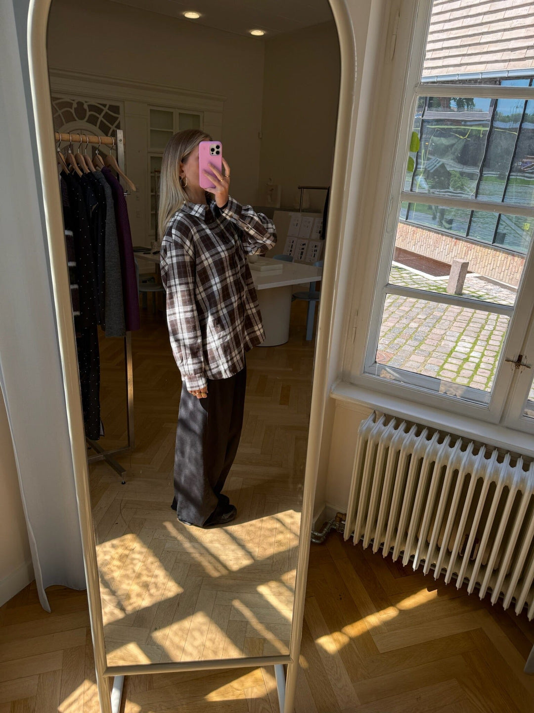 Modström - Tappomd Shirt 59125 - 13629 - Seal Brown Tartan Skjorter 