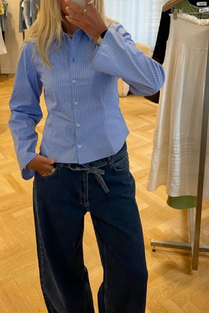 Modström - Tovemd Shirt 58758 - 13612 - Stripe Skjorter 