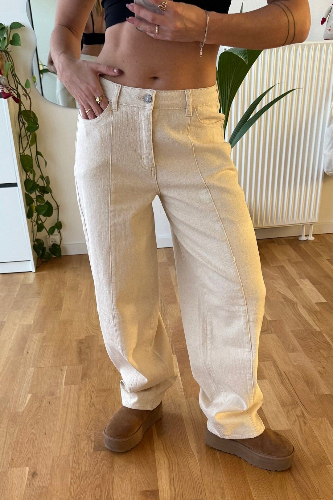 Modström - Unikamd Jeans 58979 - 100 - Summer Sand Jeans 