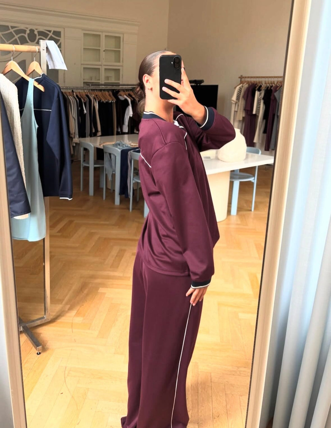 Modström - Utopiamd Ls T-Shirt 59041 - 8854 - Wineberry Trøjer 