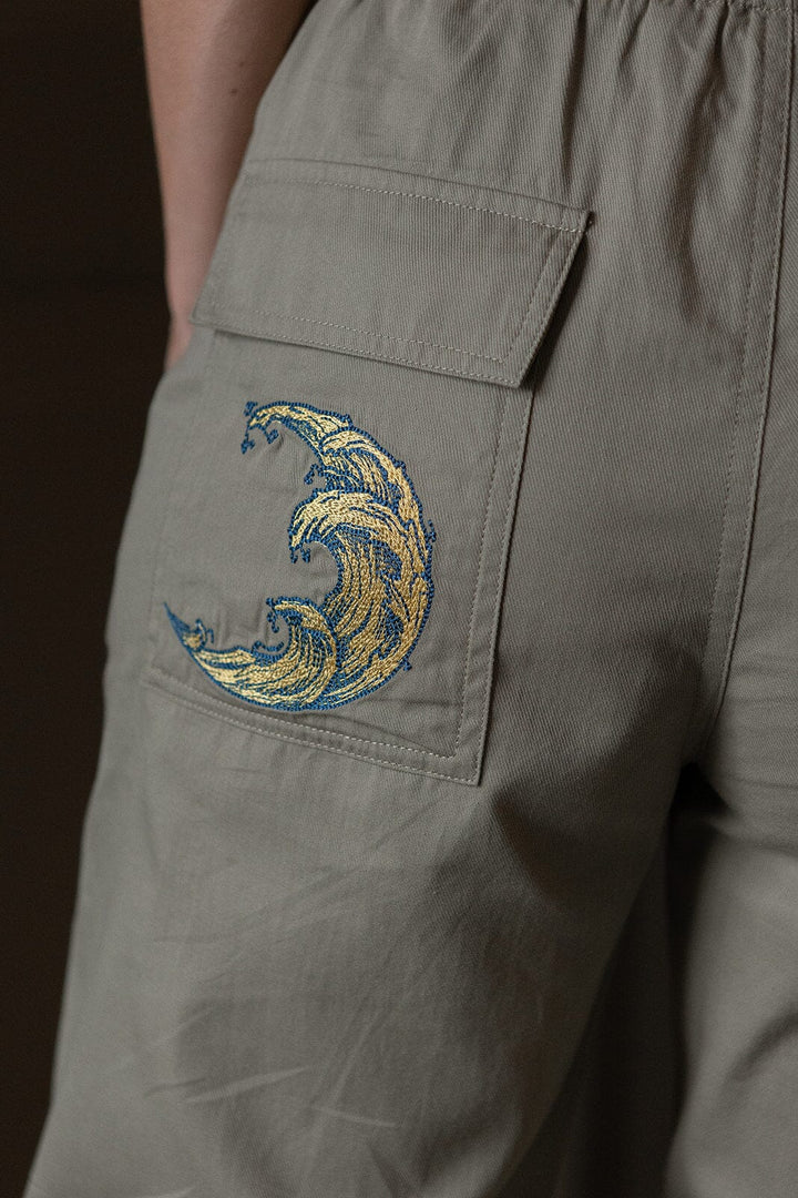 Molly & My X Melanie Due - Inga D Pants 167316 - 723 - Dusty Green Bukser 