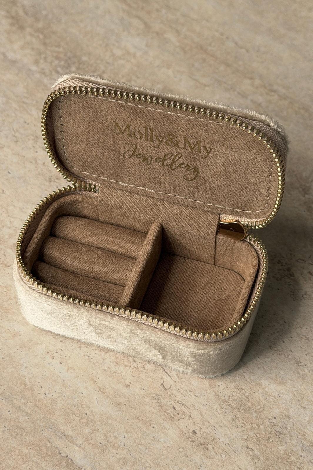 Molly&My Jewellery - Saltholm - Beige Smykkeskrin 