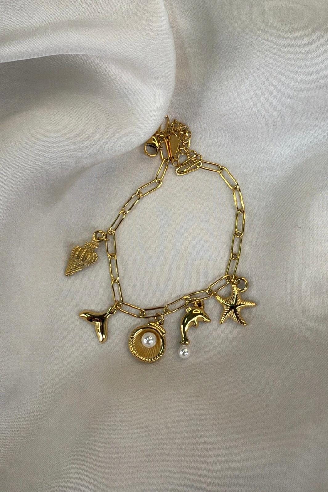 Molly&My Jewellery - Sølvhavn - Forgyldt 