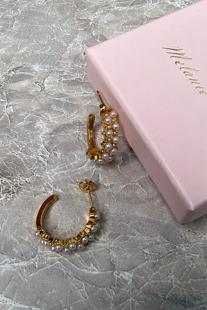 Molly&My Jewellery x Melanie Due - Blooming - Forgyldt Øreringe 