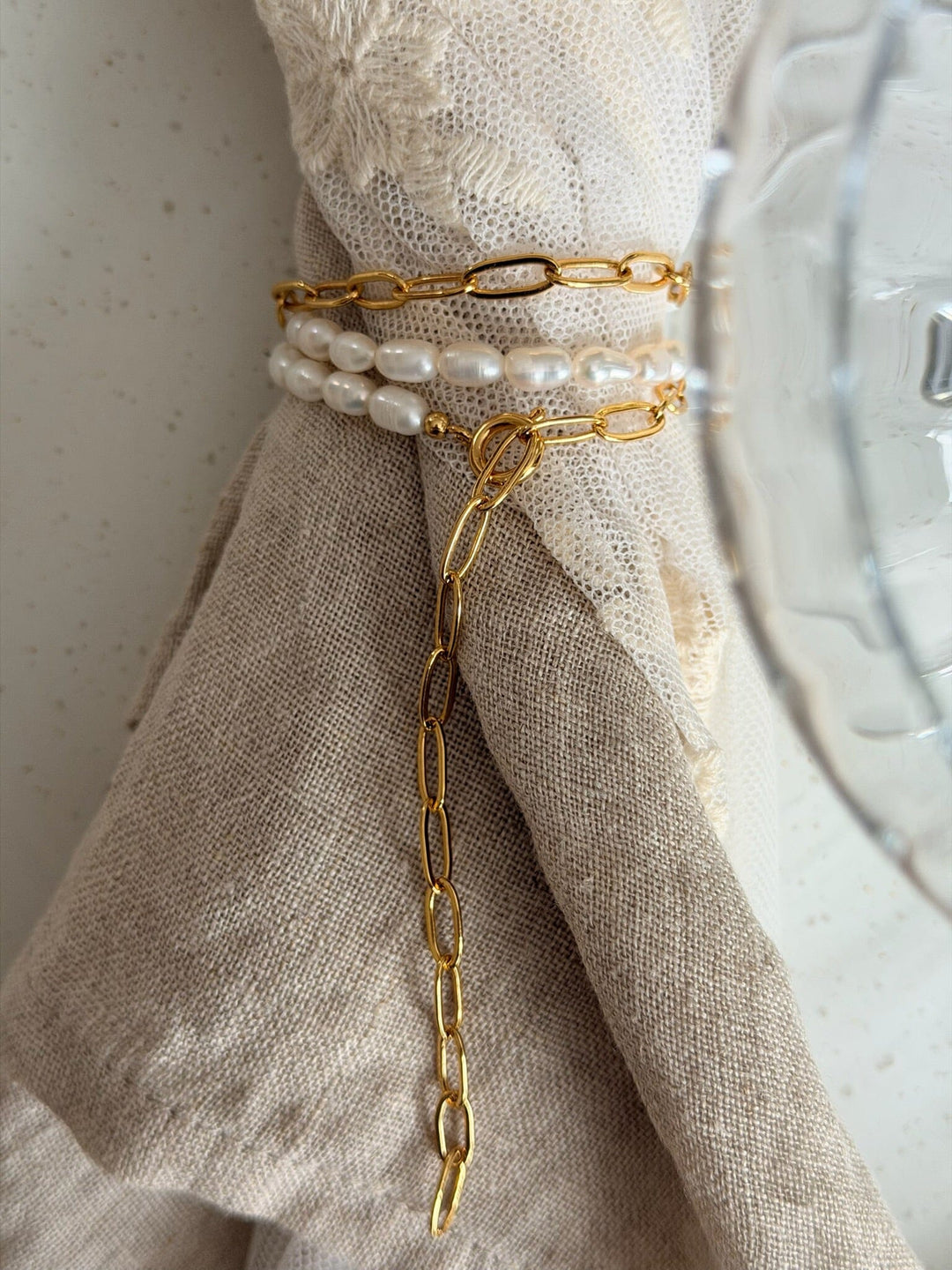 Molly&My Jewellery x Melanie Due - Harmony - Forgyldt Halskæder 