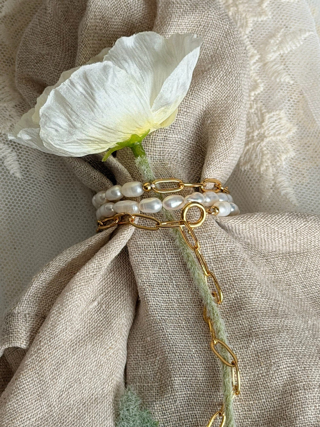 Molly&My Jewellery x Melanie Due - Harmony - Forgyldt Halskæder 