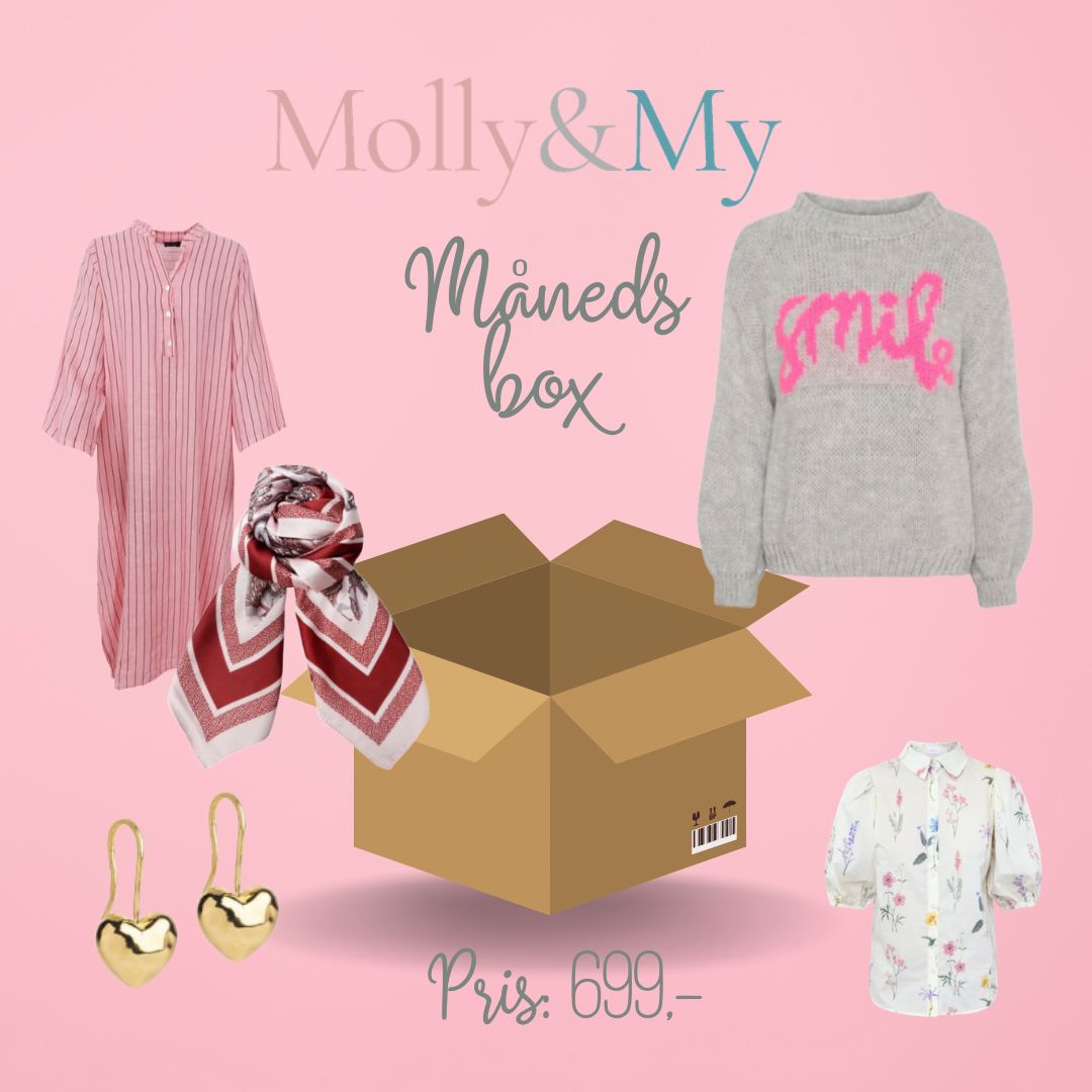 Molly&My Måneds Box - bestillingsvare (kan ikke returneres) Goodie Bags 