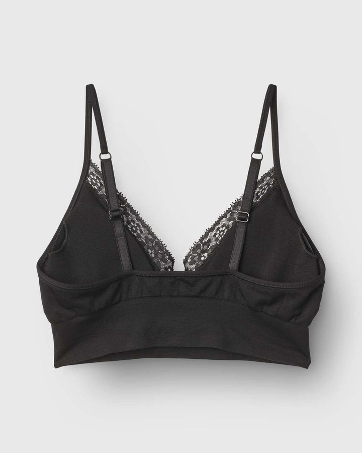 Molly&My Wardrobe - Luise Lace Bra Top 8001 - Black BH 