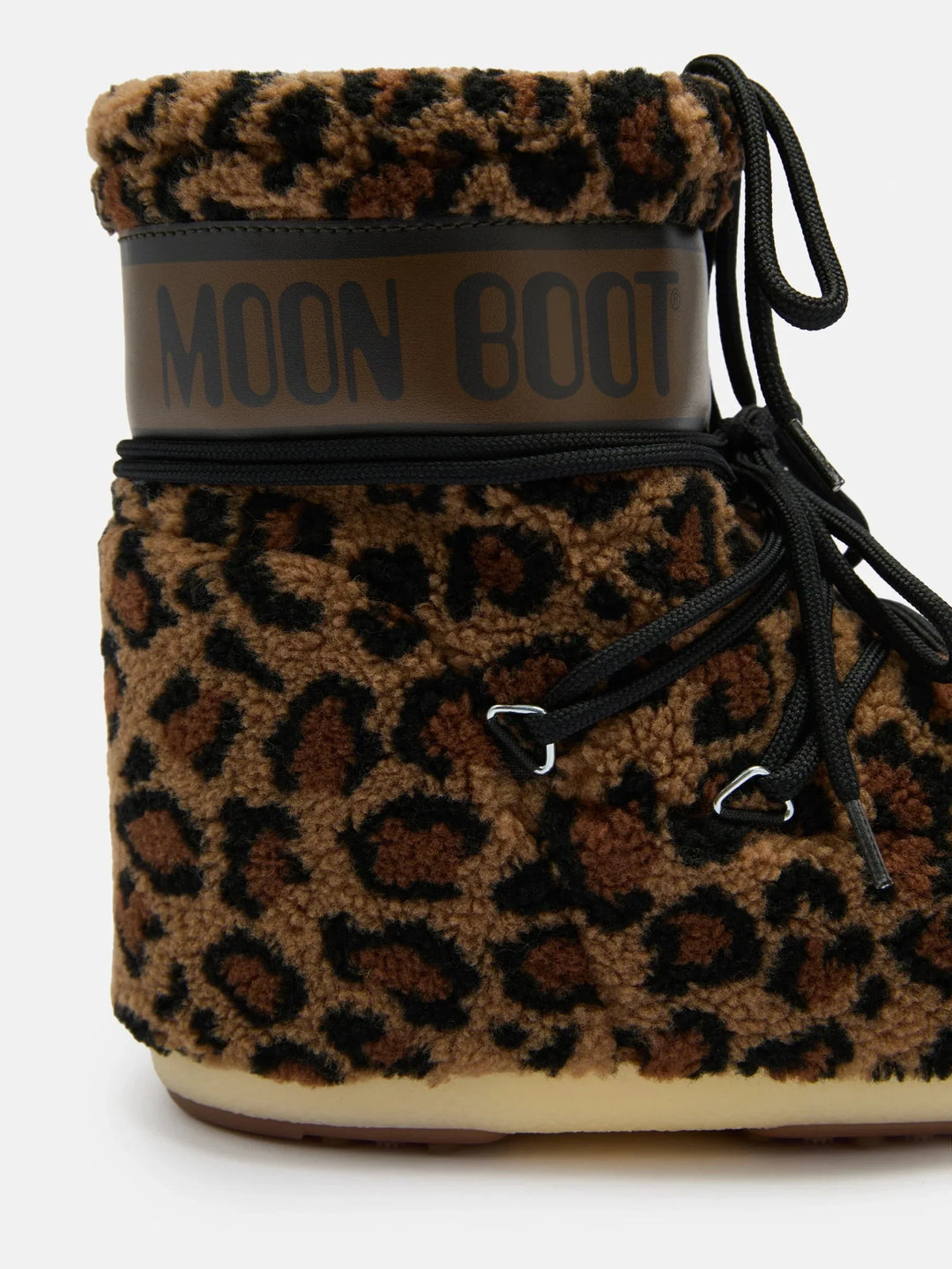 Moon Boot - Mb Icon Low Fleece Leopard80d1409960 - Mm21cognac/Cocoa Støvler 