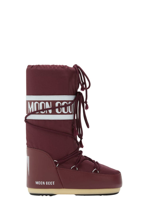 Moon Boot - Mb Icon Nylon Jr 80D1400440 - D013 Burgundy Støvler 