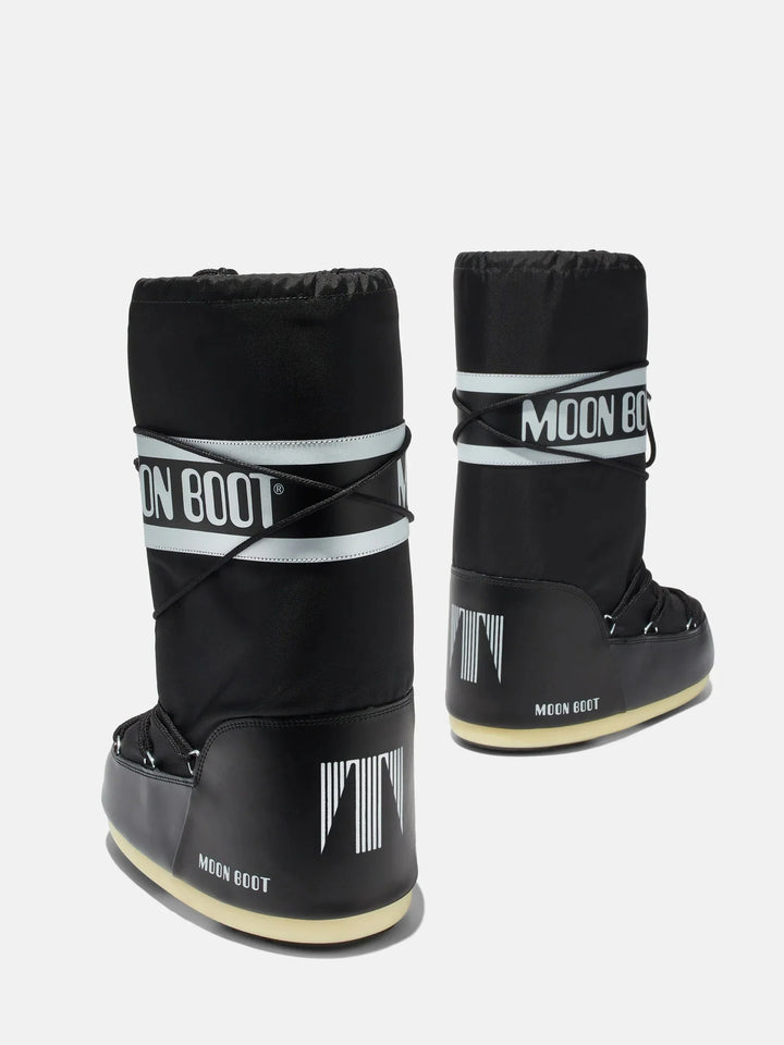 Moon Boot - Mb Icon Nylon Jr 80d1400440 - N001black Støvler 