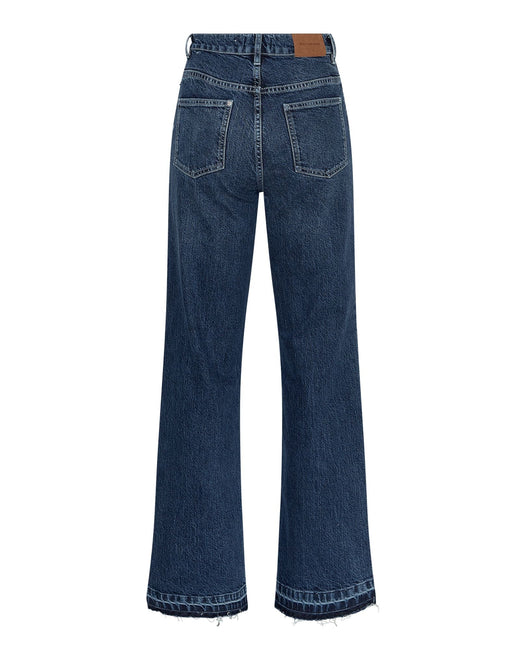 Moss Copenhagen - Mscheli Ada Straight Jeans Long 19692 - Mid Blue Wash Jeans 
