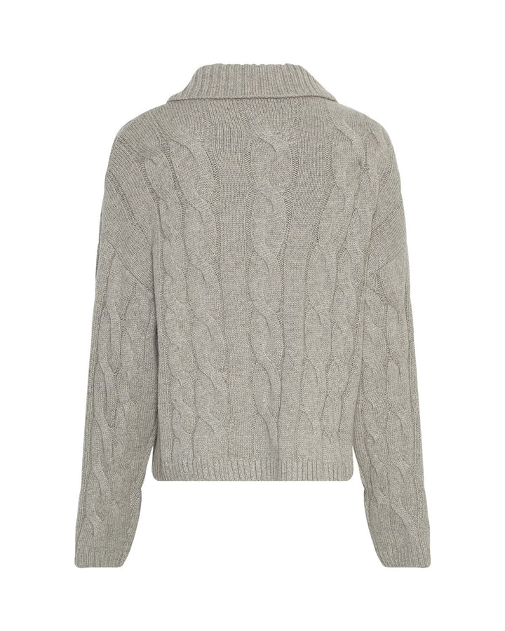 Moss Copenhagen - Mschpavana Peony Pullover 19398 - Warm Lgm Strikbluser 