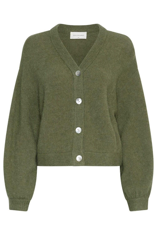 Moss Copenhagen - Mschpetrinelle Hope Cardigan 18597 - Olivine Cardigans 
